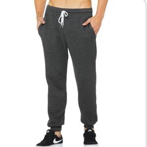 NWT American Eagle Fleece Lined Jogger Pants w/zippered pockets in Charcoal Grey
